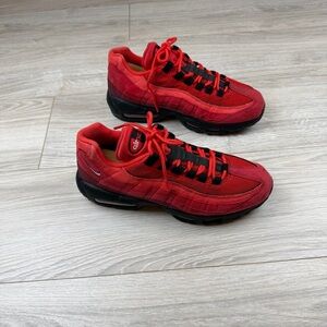 2019 Nike Air Max 95 OG Habanero Red Men’s Athletic Sneakers AT2865-600 Size 9